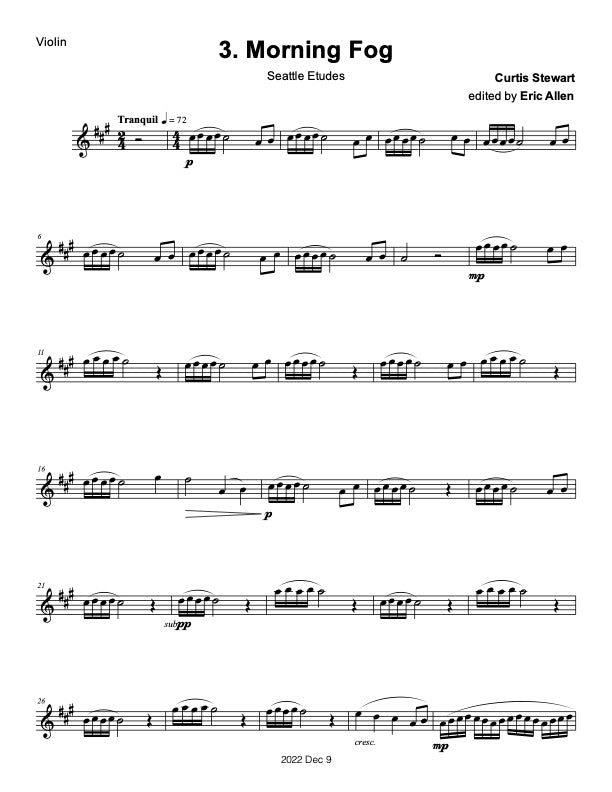 Curtis Stewart - Seattle Etudes