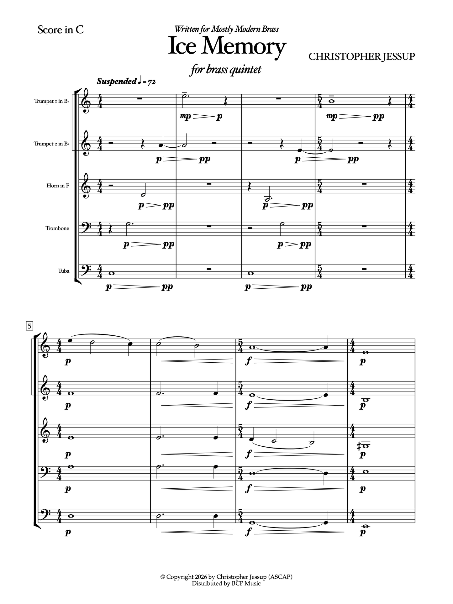 Christopher Jessup - Ice Memory