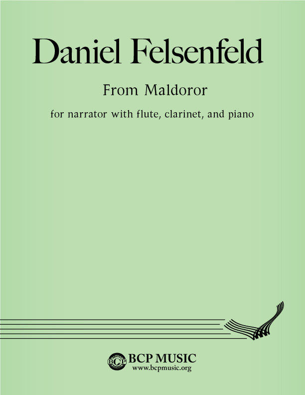 Daniel Felsenfeld - From Maldoror