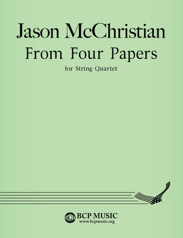 Jason McChristian - From Four Papers