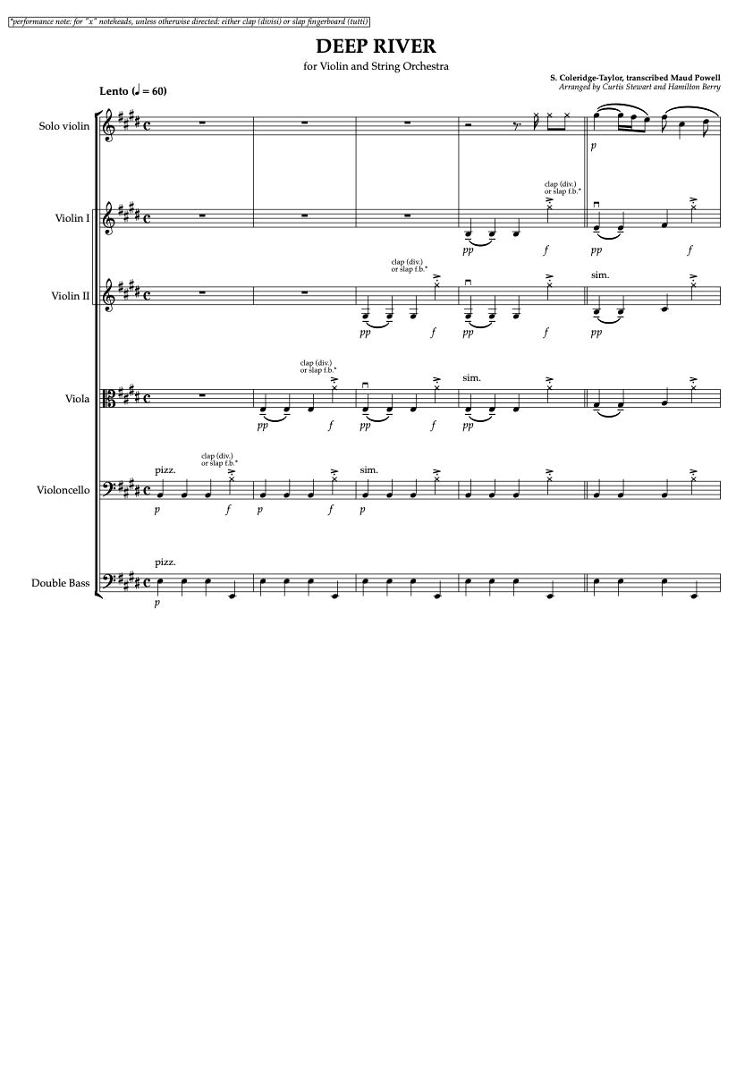 Curtis Stewart - 3 Selections from Samuel Coleridge-Taylor 24 Negro Melodies