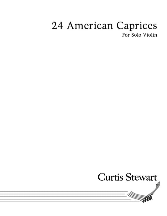 Curtis Stewart - 24 American Caprices COMPLETE SET