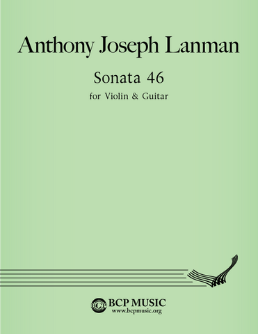 Anthony Joseph Lanman - Sonata 46