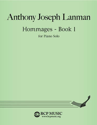 Anthony Joseph Lanman - Hommages - Book 1