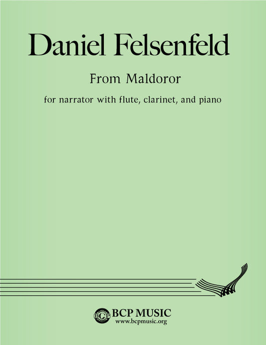 Daniel Felsenfeld - From Maldoror