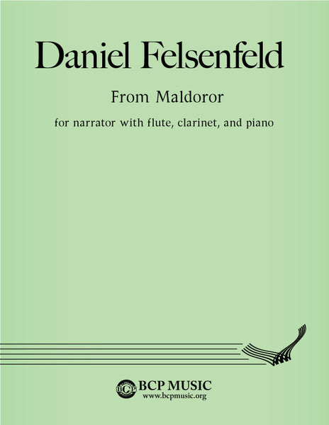 Daniel Felsenfeld - From Maldoror