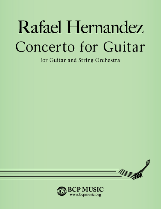 Rafael Hernandez - Concerto for Guitar