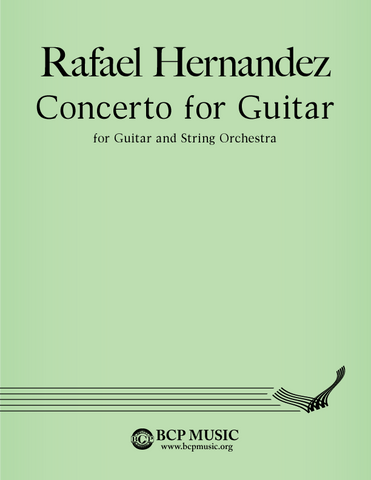 Rafael Hernandez - Concerto for Guitar