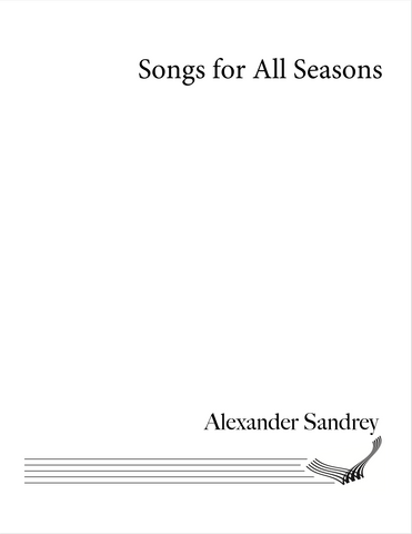 Alexander Sandrey - Songs for All Seasons